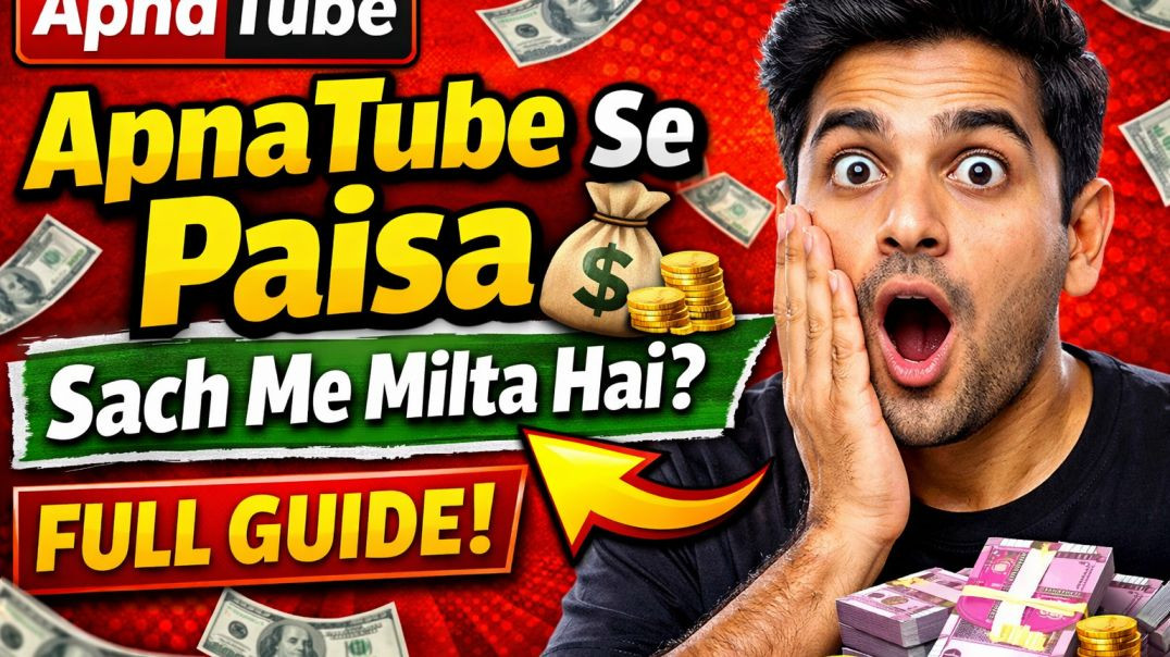 ⁣ApnaTube Par Monetize Kaise Kare 2026 🔥 | Video Upload Step By Step | Full Earning Guide Hindi