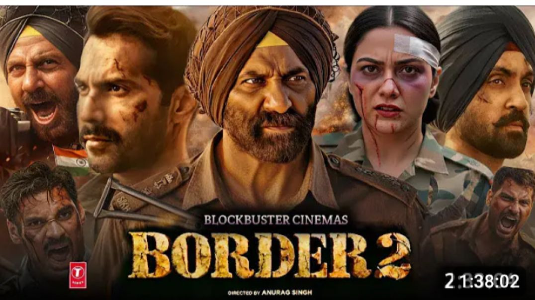 ⁣BORDER 2 Full Movie |  Sunny Deol |  Varun Dhawan |  Diljit Dosanjh |  Indian  Army War Movie 2026 H