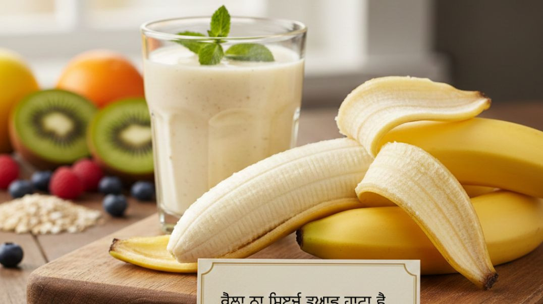 ⁣ਕੇਲਾ ਨਾ ਸਿਰਫ਼ ਸੁਆਦ ਹੁੰਦਾ ਹੈ, ਸਗੋਂ ਇਹ ਸਿਹਤ ਦਾ ਖ਼ਜ਼ਾਨਾ ਵੀ ਹੈ। ਇਸਨੂੰ "ਸੁਪਰਫੂਡ" ਮੰਨਿਆ ਜਾਂਦਾ ਹੈ