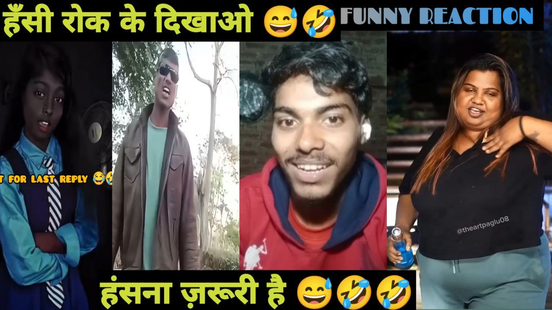 ⁣Today challenge for not to laugh 😂😂😂