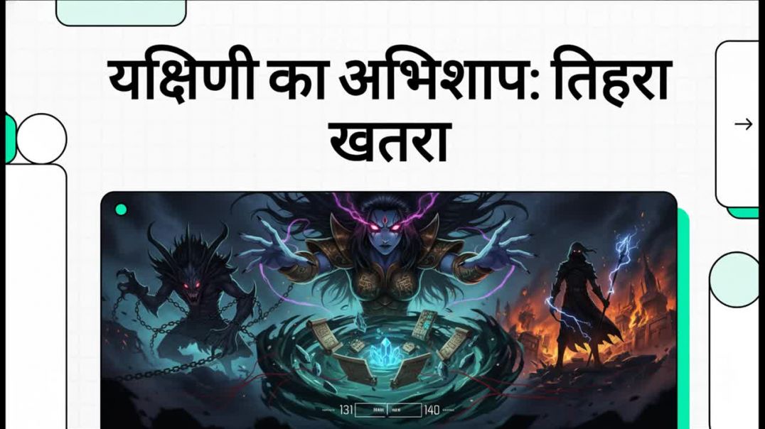 ⁣यक्षिणी_का_अभिशाप__तिहरा_खतरा kumardev studio