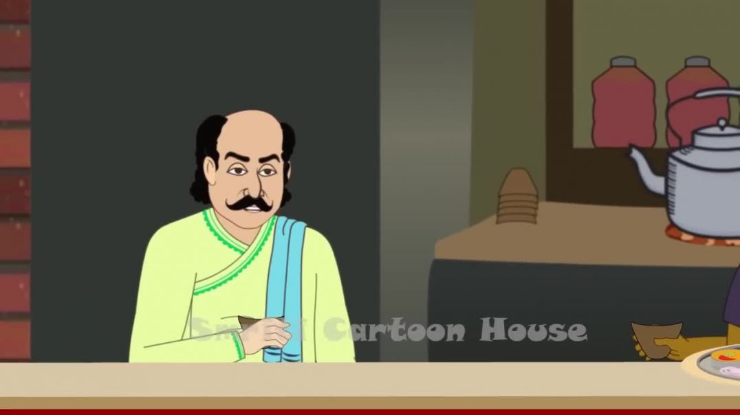 ⁣Andhar Rater Aguntuk -Bhuter Golpo _ new ghost story Animation _ haunted palace _ Bhuter cartoon