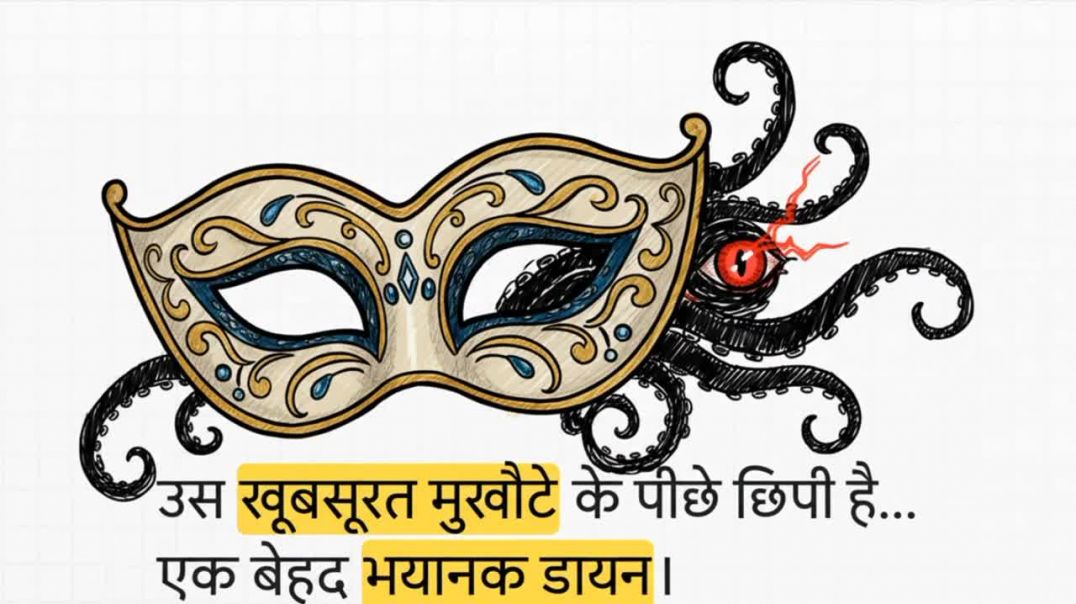 ⁣मुरदा घर कि भुतिया हिंदी कहानी  उस खुबशुरत मुखौटा के पिछे छिपी है एक बेहद भयानक डायन !!