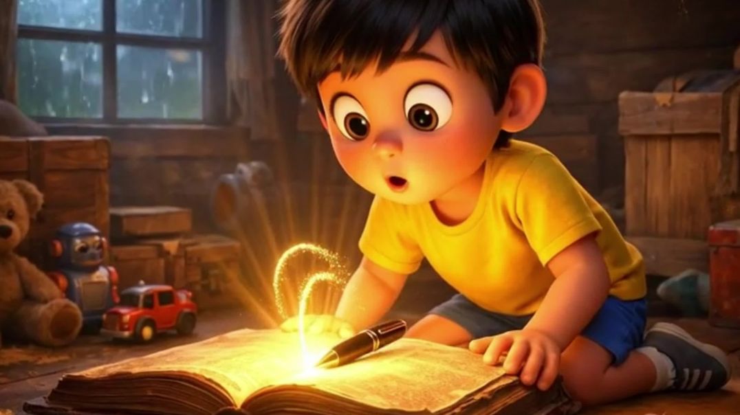 ⁣Jaadui pen moral story for kids