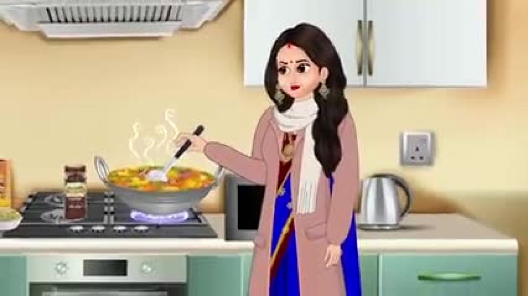 ठंड_में_छत_पर_सोने_वाला_गांव____Village_Sleeping_On_Roof_In_Winter____Cartoon_Vide😧240p)