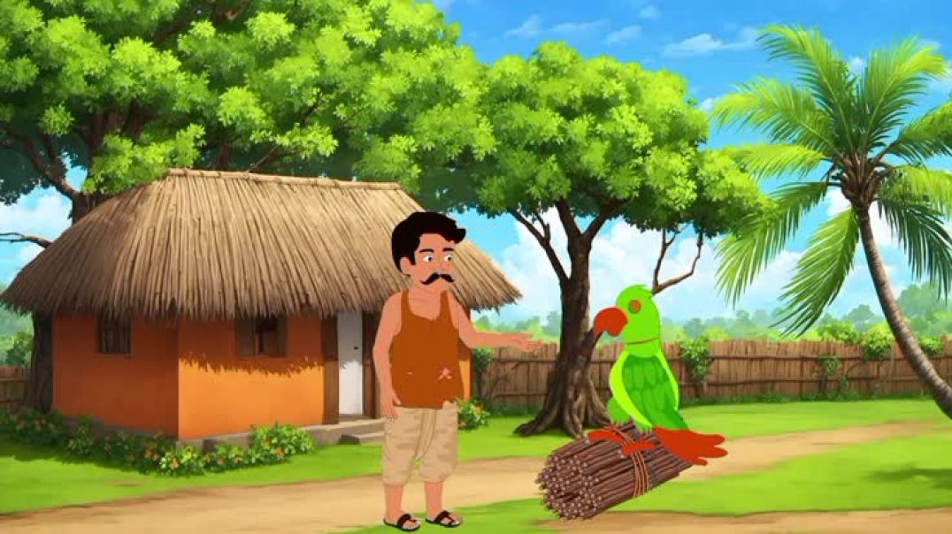 ⁣लकड़हारा की कहानी