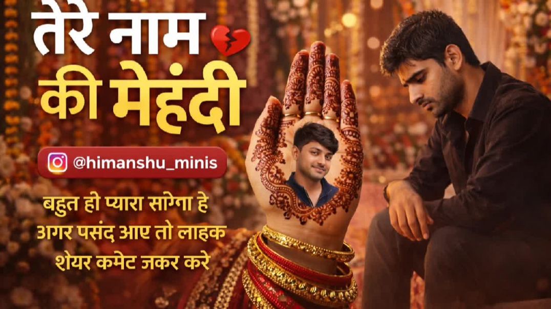 ⁣ter naam ki mahndi hindi song