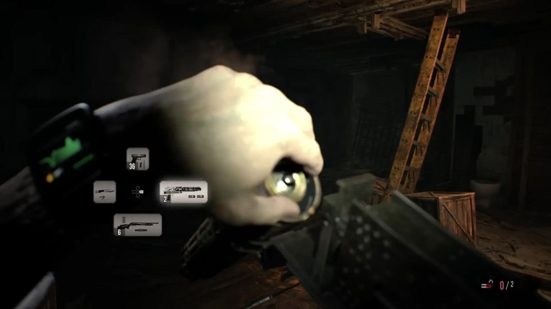 ⁣Resident Evil 7: Marguerite Baker Boss Fight (1080p 60fps)