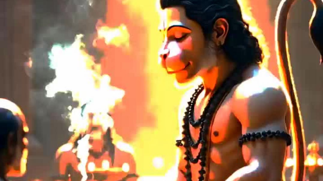 ⁣Super Fast Hanuman Chalisa_ Chant for Power & Protection #hanuman #hanumanchalisa #shorts