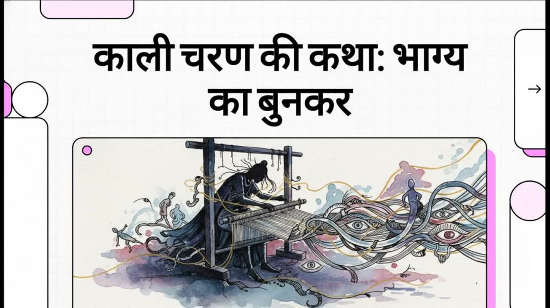 काली_चरण_की_कथा__भाग्य_का_बुनकर kumardev studio