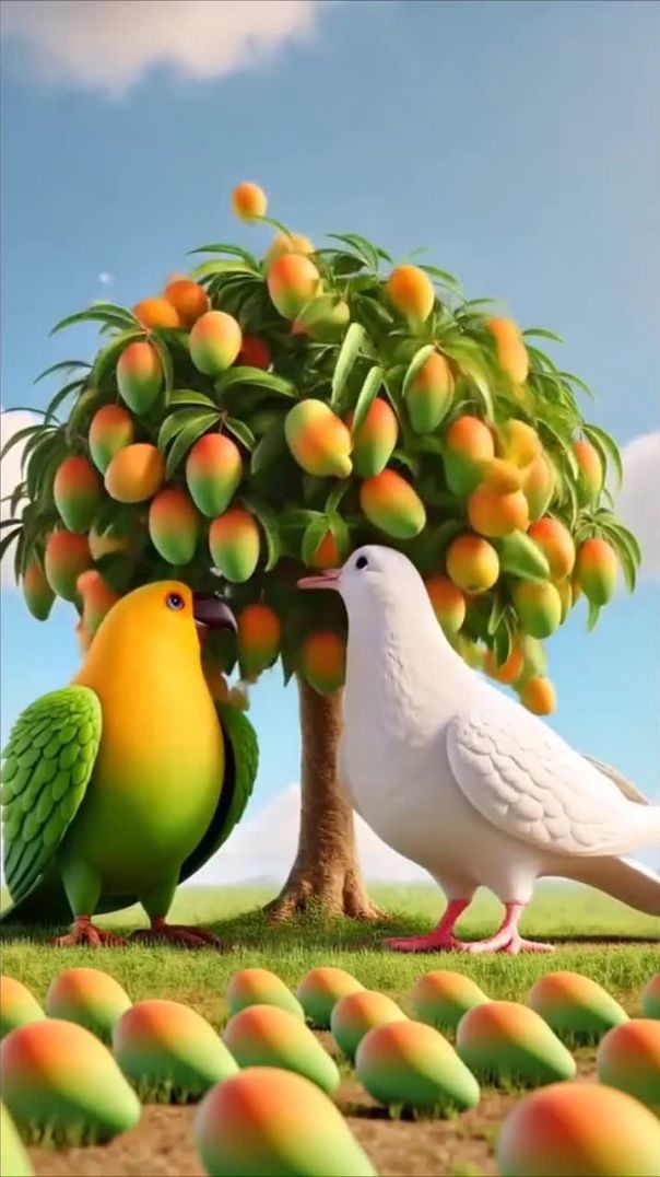 Parrot or pigeon ki story