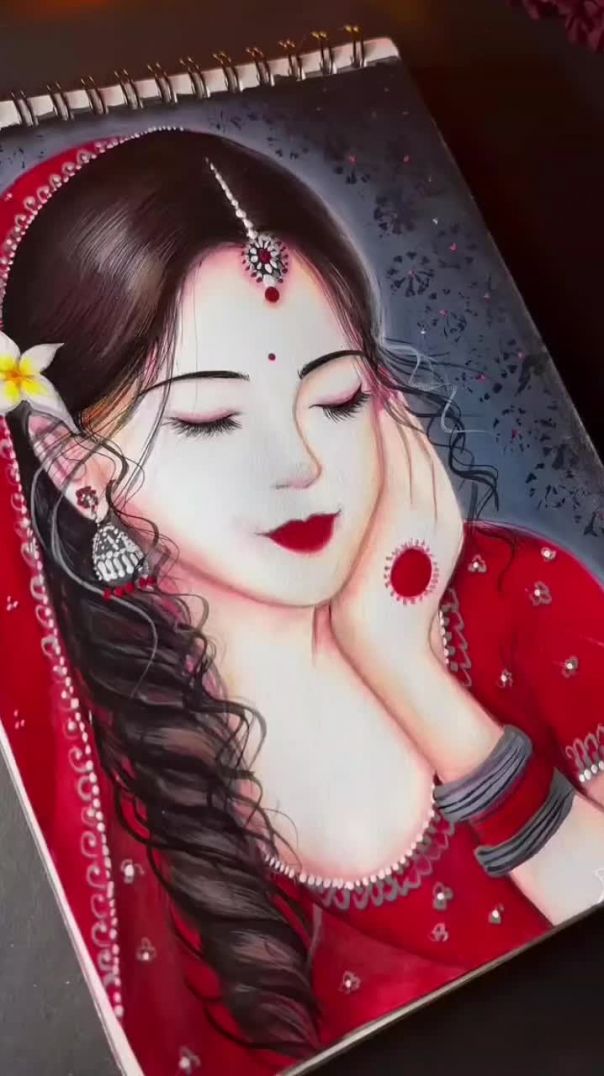 Rajasthani women art 🎨🖌️