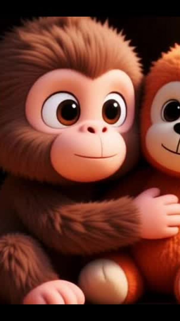 Punch Monkey Aur Aora Mama Ki Kahani 🐒 | Monkey Life Story Hindi | Emotional Animal Story #shorts