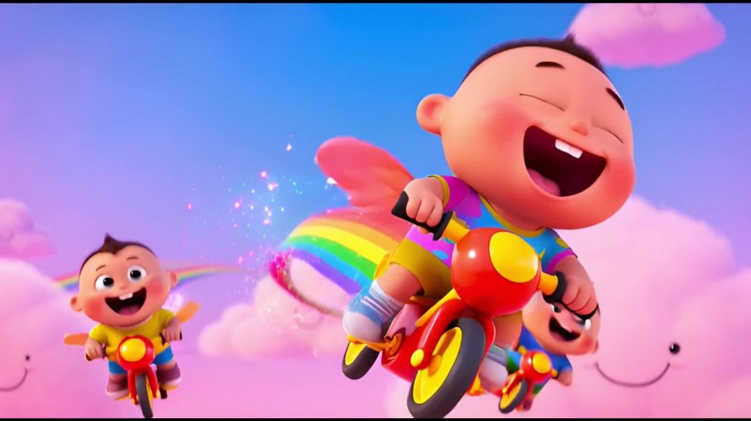 ⁣🚲 उड़ने वाली साइकिल की रेस 😱 | Chintu’s Flying Bicycle Race | Hindi 3D Cartoon Story