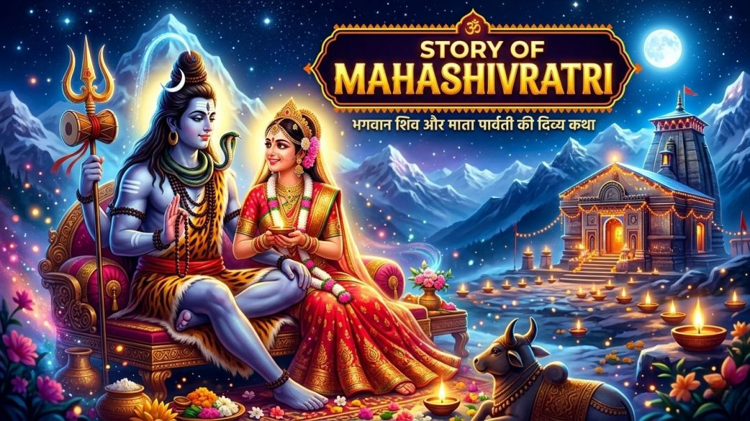 ⁣अनन्त अग्नि स्तंभ: महाशिवरात्रि की कहानी! #story#mahasivratri