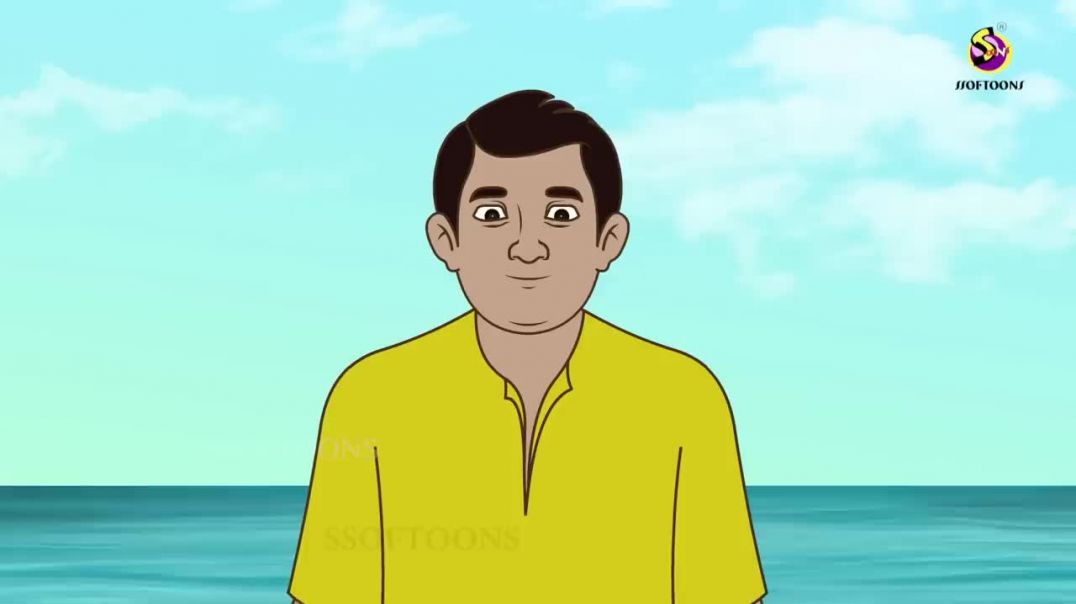 ⁣Gorib Jeler Bhaggo _ গরিব জেলের ভাগ্য _ Bengali Fairy Tales Cartoon _ Rakkhos er Golpo