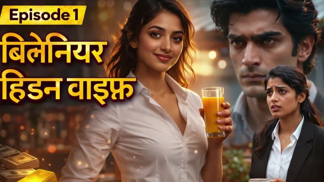 छुपी हुई अरबपति लड़की और ठंडे बॉस की पहली मुलाकात | Hidden Billionaire Woman Ep 1 😍