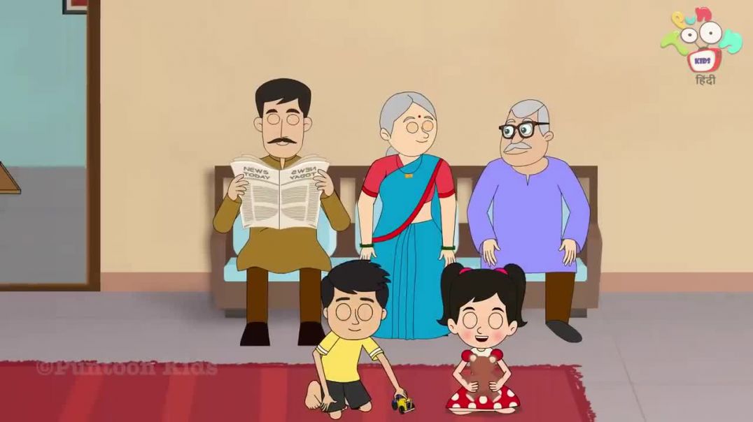 ⁣फल सब्जियां या पिज्ज़ा बर्गर_ _ Eat Healthy Stay Healthy _ Funny Cartoon Hindi Stories for Childrens