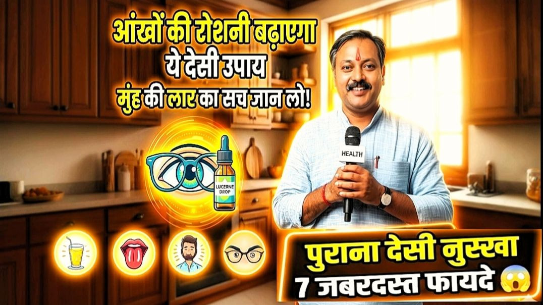 ⁣राजीव दीक्षित-सुबह की लार का राज 🤫 | 7 चौंकाने वाले फायदे | Desi Health Secret