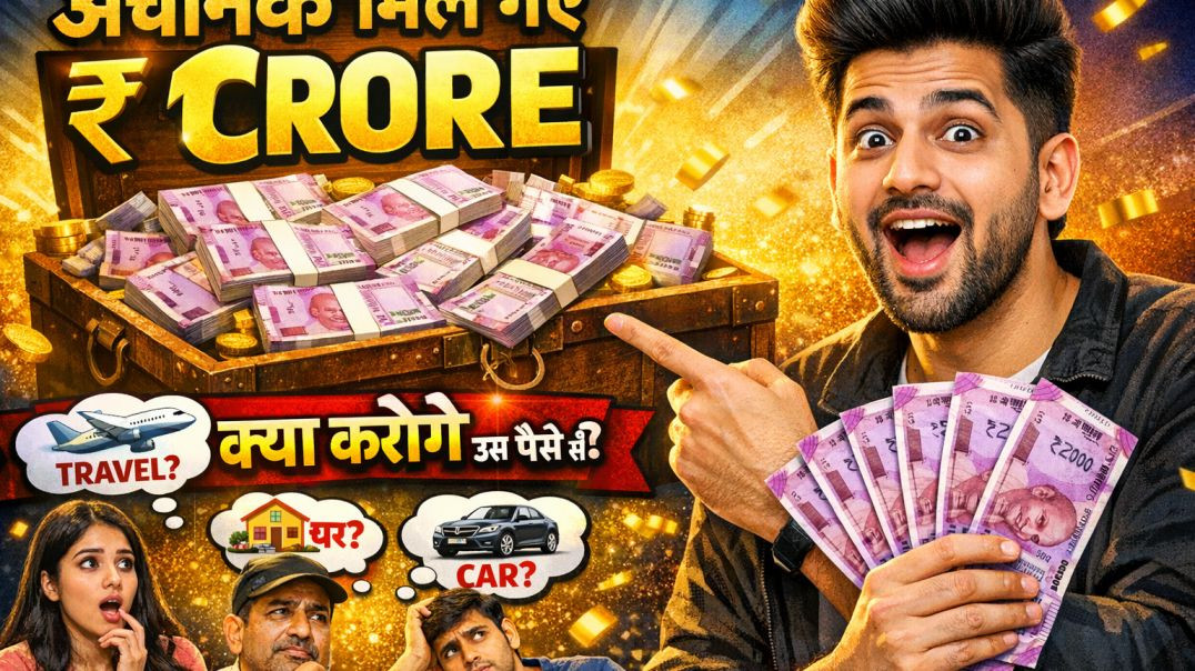 ⁣💸 “1 Crore Milte Hi Log Kya Karenge? 😱 Real Public Answers”