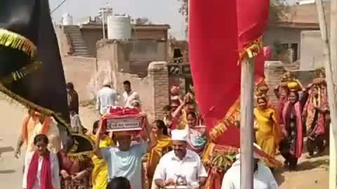 ⁣Ram Ram jhordnali Hariyana me Bhagwat Katha aarmbh