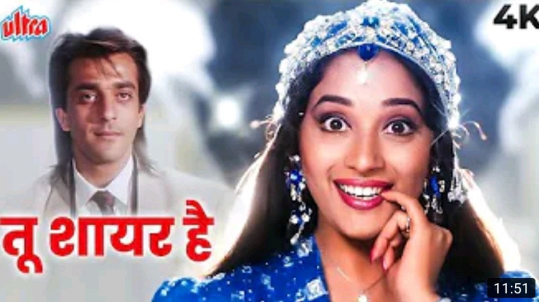 Alka_Yagnik___Tu_Shayar_Hain_Main_Teri_Shayari_4K_Video___Madhuri_Dixit___Nadeem_Shravan_Songs_MP4_7