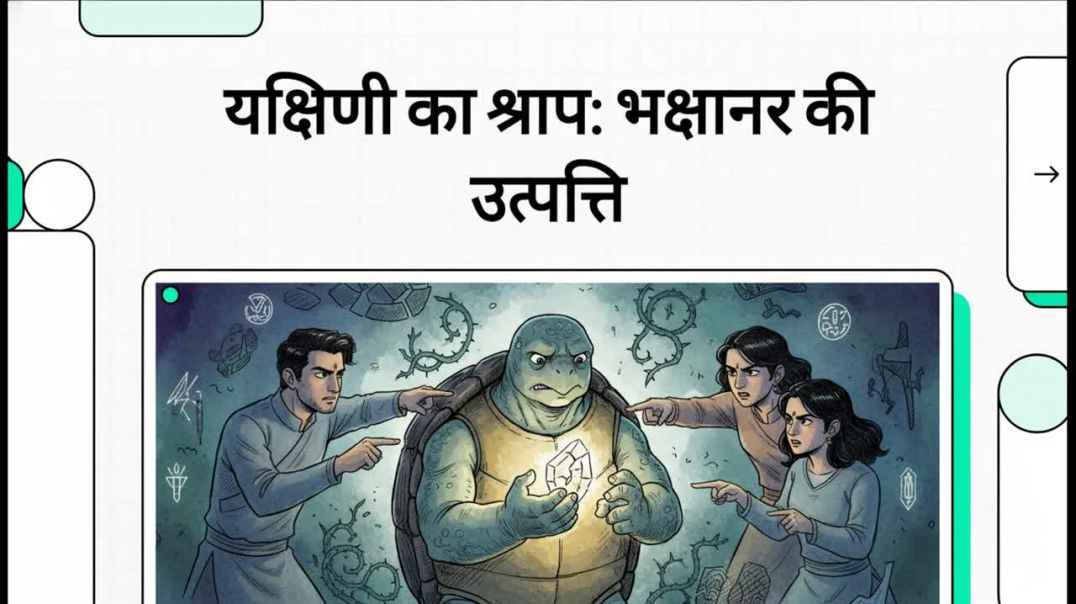 ⁣यक्षिणी_का_श्राप__भक्षानर_की_उत्पत्ति Kumar dev studio