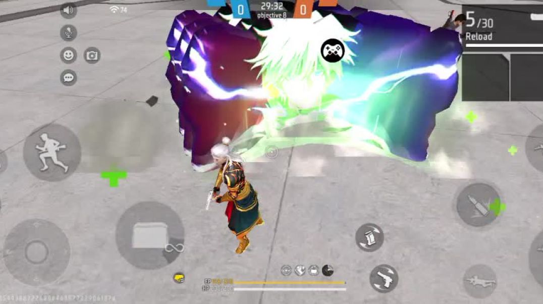 ⁣Original video no editing only one tab video free fire