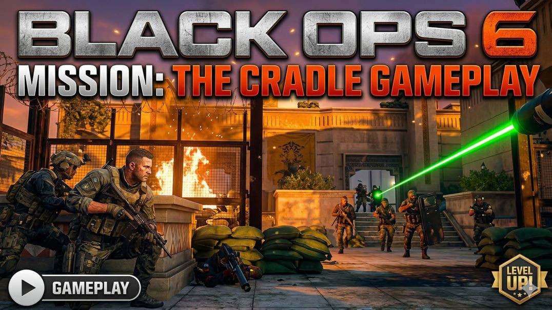 ⁣The Cradle Mission – Intense Campaign Gameplay | Call of Duty: Black Ops 6