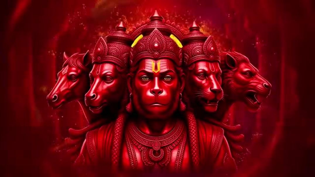 ⁣Panchmukhi Hanuman Kavach | पंचमुखी हनुमान कवच | Hanuman Kavach Powerful Mantra For Protection