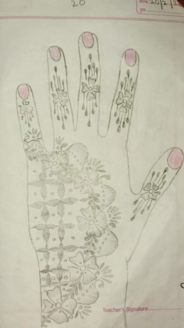 Mehndi design first video