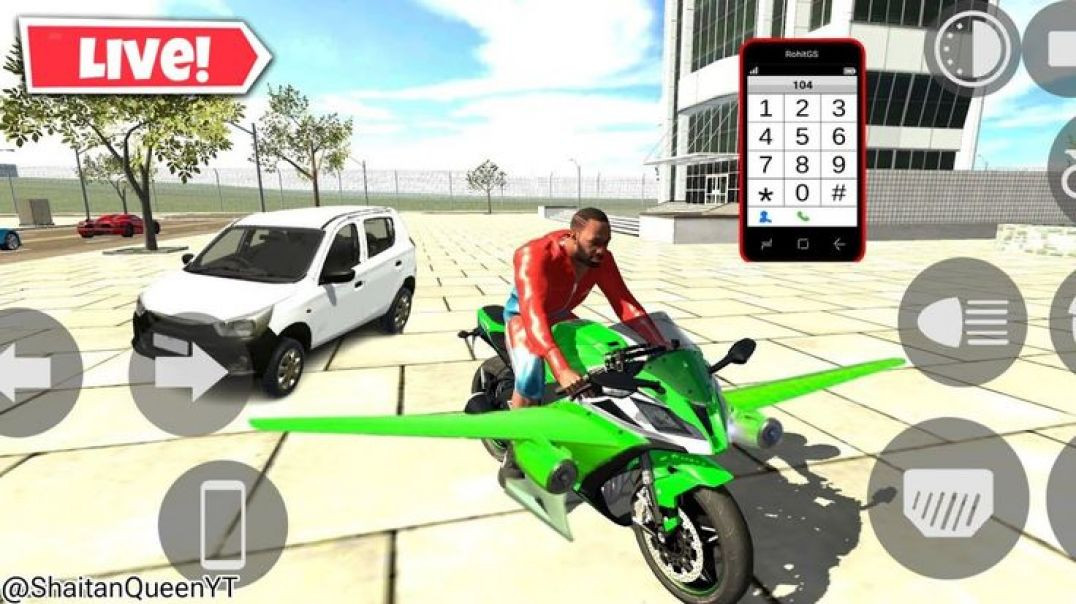⁣New update Flying bike cheat code 😯 indian bike driving 3d