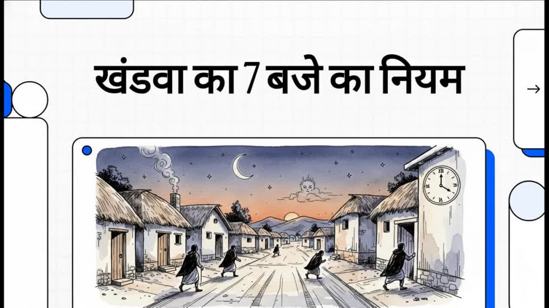 खंडवा_का_7_बजे_का_नियम kumardev studio