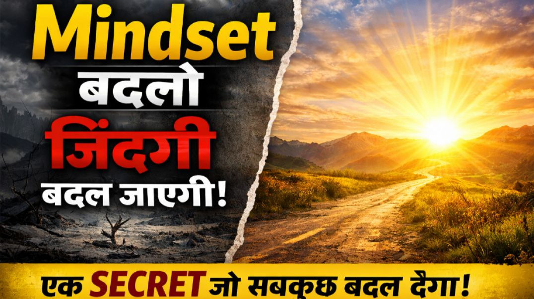⁣Mindset ही सबकुछ है | Powerful Motivational Video