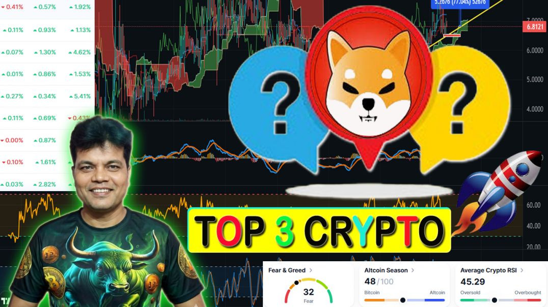 Top 3 Crypto Coins in india..? BUY SELL ANALISIS #coinkhazana
