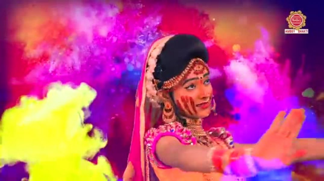 ⁣होरी_खेले_तो_आइयो_मेरे_गांव_रे___बरसाने_की_लठमार_होली___Holi_Song_2022___Sadhvi_Purnima_Ji(360p)