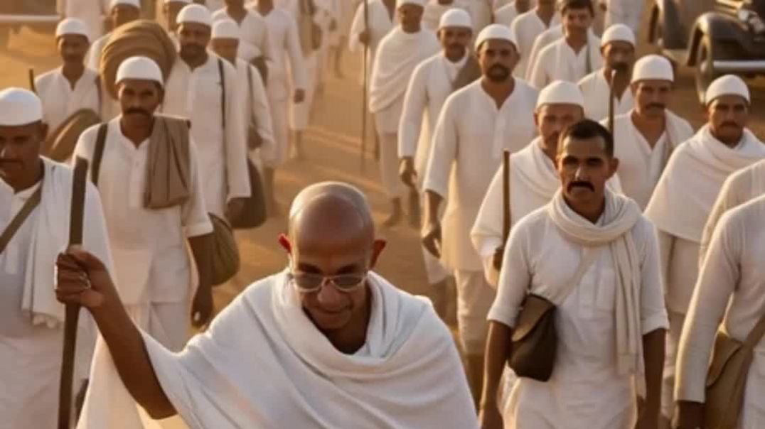 ⁣Satyagraha Ka Impact 🔥 | Kaise Badla India Ka Freedom Struggle | Gandhi Movement #shorts