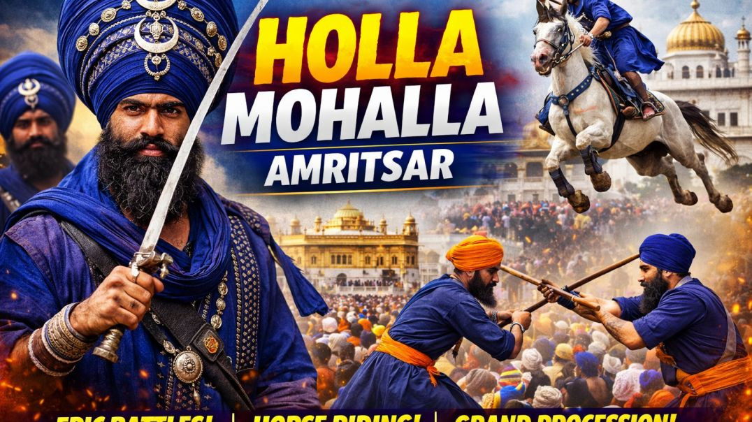 ⁣Holla mahalla amritsar