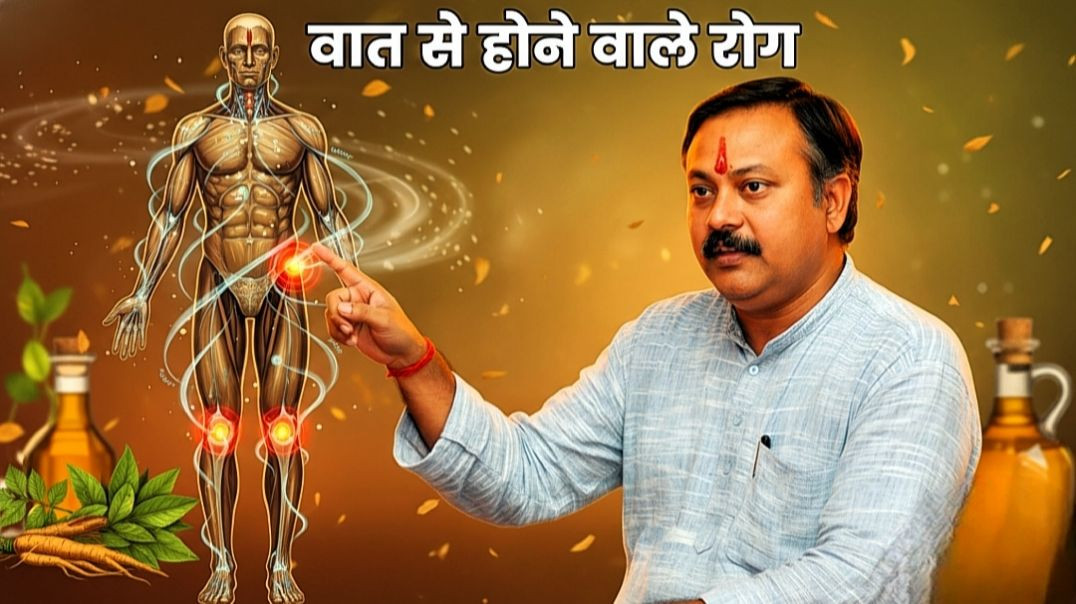 ⁣राजीव दीक्षित -80% रोगों की जड़ है वात दोष |वात से होने वाले रोग |