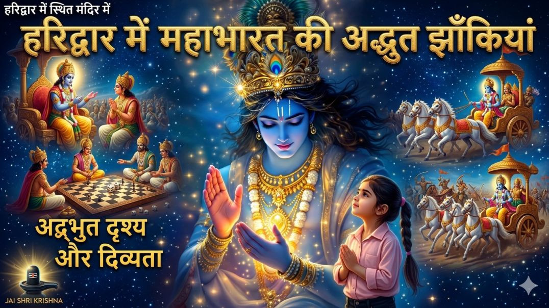 ⁣हरिद्वार स्थित मंदिर में महाभारत की अदभुत झांकियां| Apna Haridwar Rishikesh