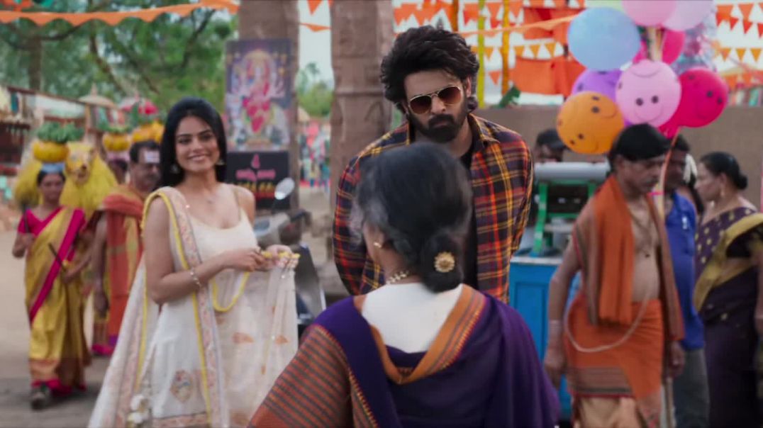 ⁣Rajasaab part 1  In Hindi subscribe for Part 2