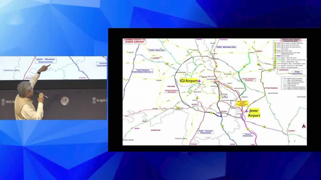 ⁣Union Cabinet approved elevated road connecting Jewar Airport to Faridabad