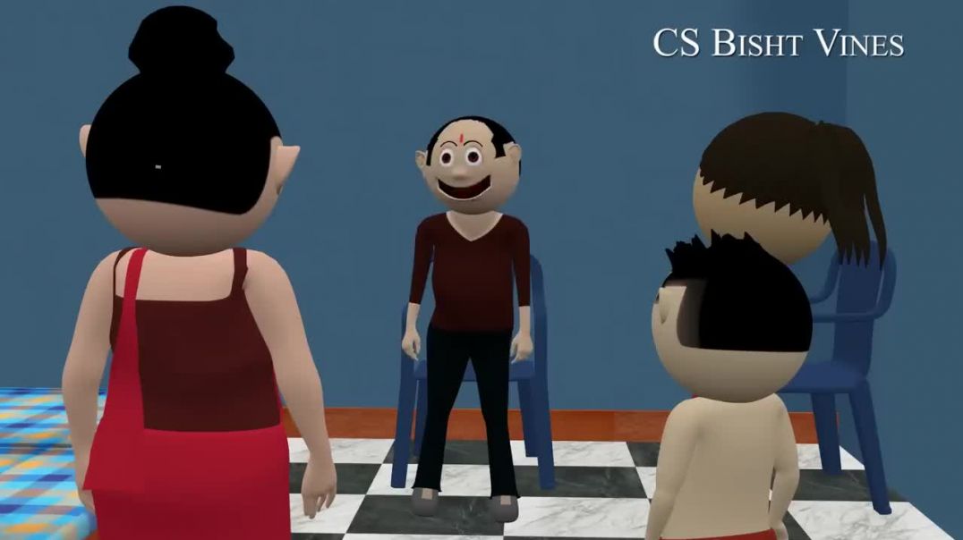 ⁣LOCKDOWN_MAI_MUMMY_PAPA_2___Jokes___CS_Bisht_Vines___Desi_Comedy_Video___School_Classroom_Jokes(720p