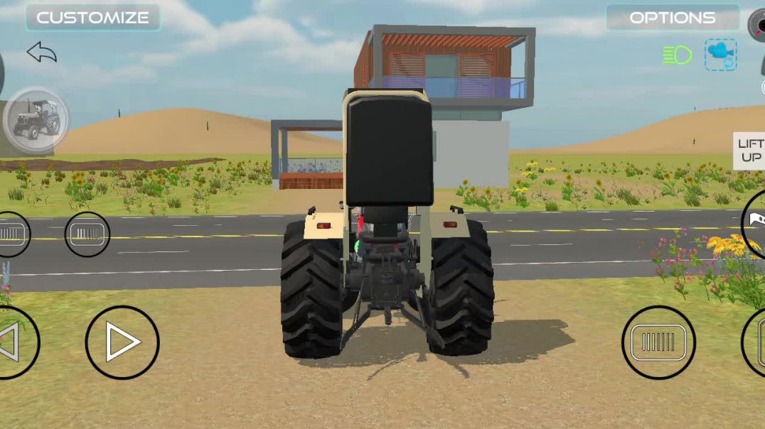 ⁣Jonder tractor ke sath masti