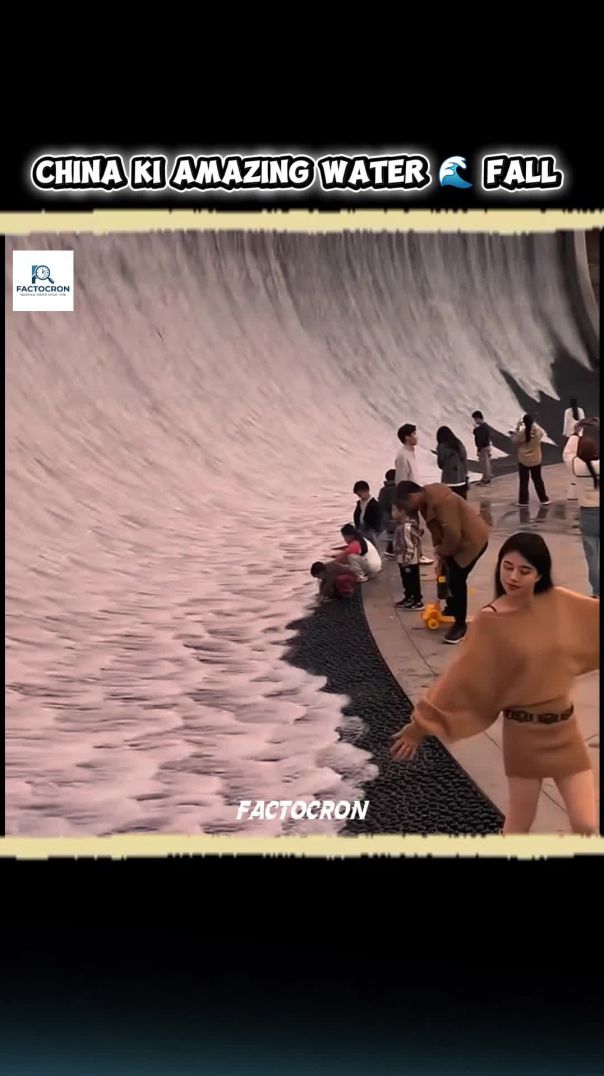 China ki amazing waterfall