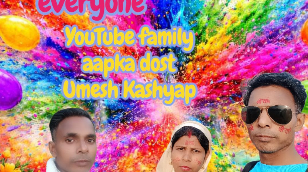 ⁣Aaj family ke sath Holi bahan ke liye