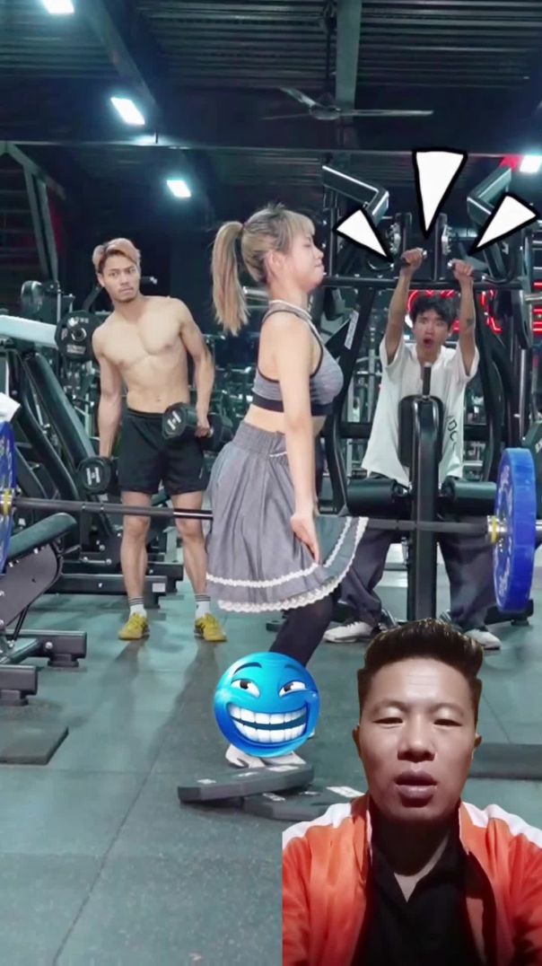Bro Came to Workout… Got Distracted Instead 😭💀 #funny #tmshorts2