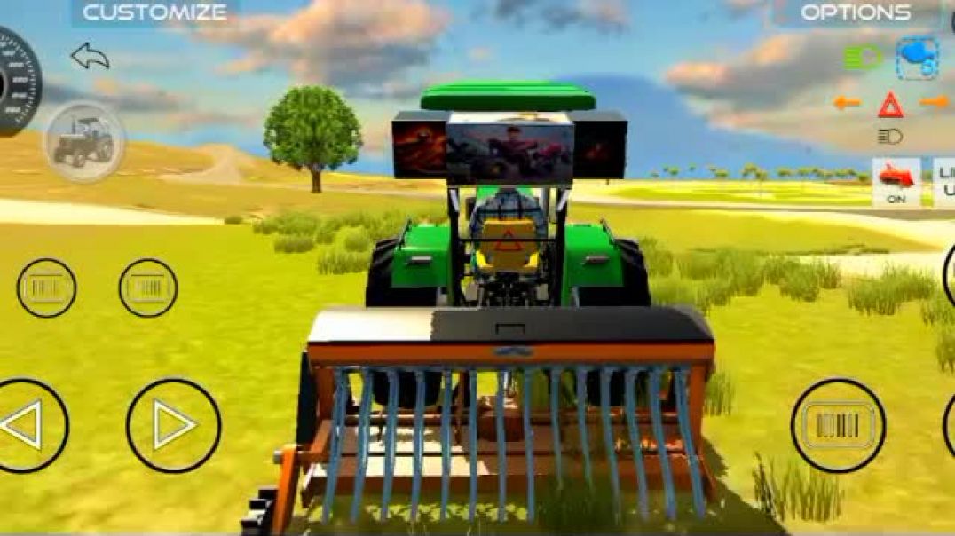 ⁣खेत कि बिजाई कर रहा है झोटा.....