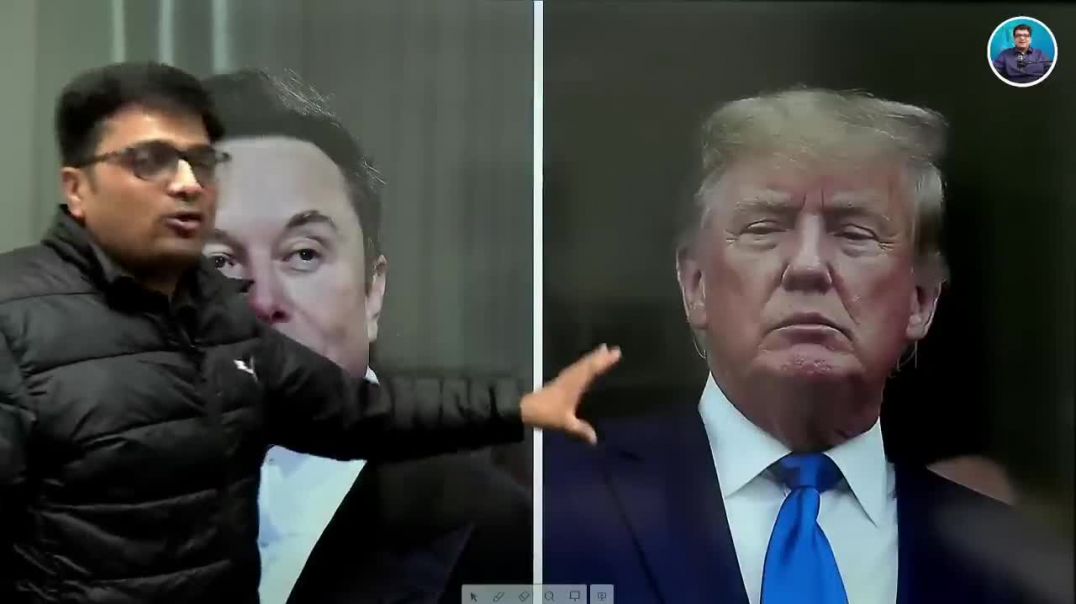 ⁣Trump Targets Indian Talent_ Musk Fires Back _ Explained By Ankit Avasthi Sir _(720P_HD)