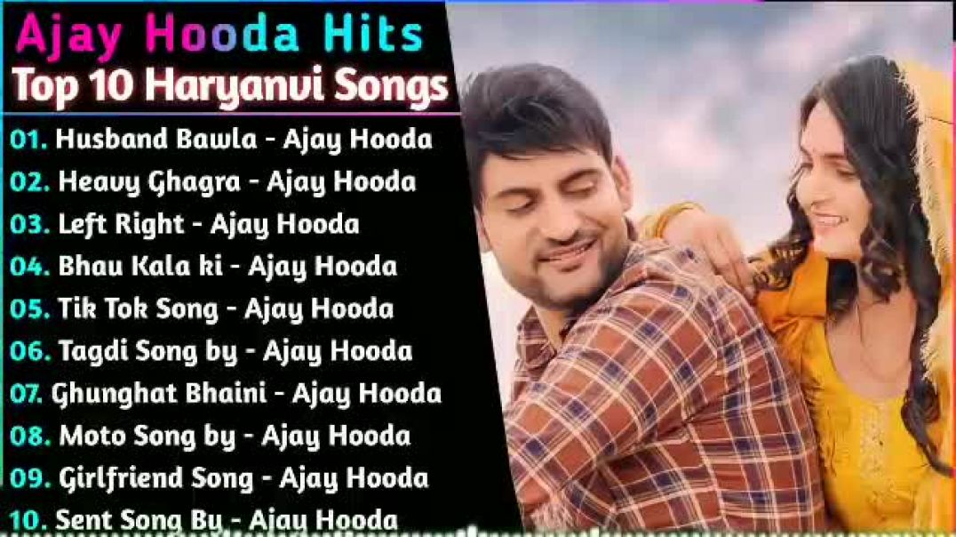 ⁣Ajay Hooda New Haryanvi Songs  New Haryanvi Jukebox 2021  Ajay Hooda All Superhi~2